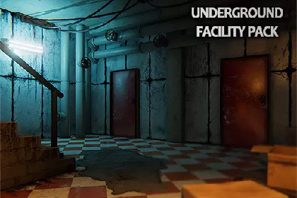 Underground Facility Pack preview